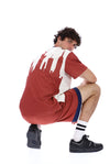 Jason Stripe Mesh Hockey Tee