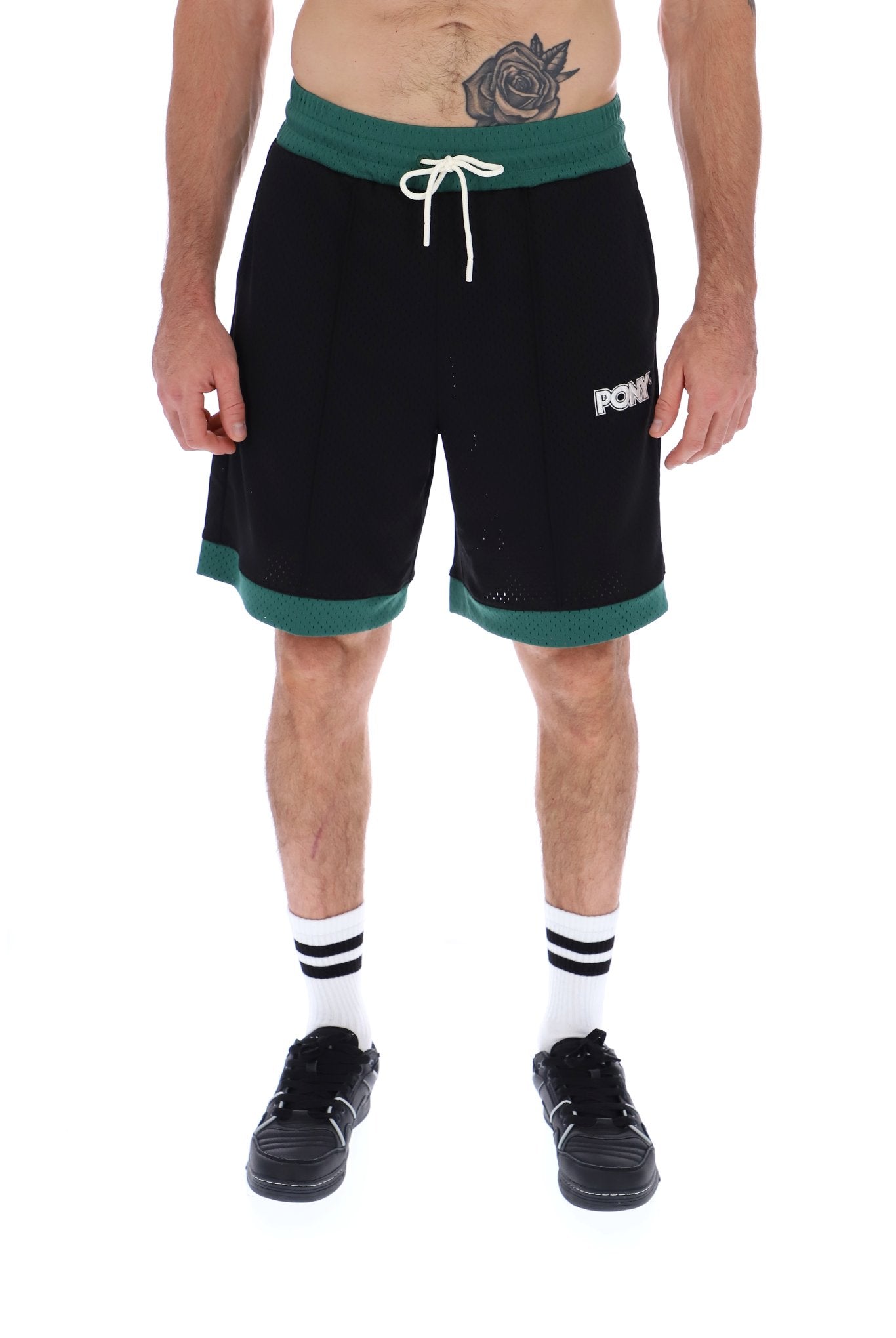 Jose Nylon Colour Block Shorts