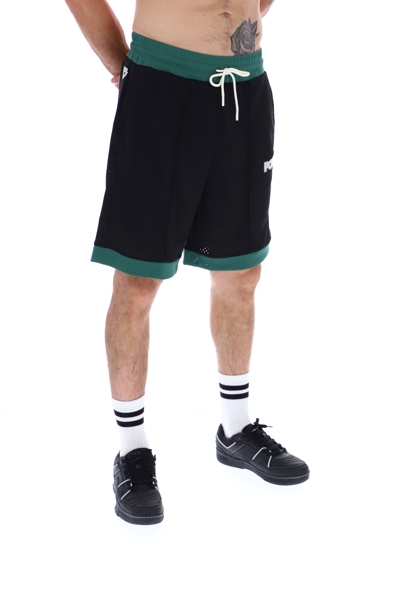 Jose Nylon Colour Block Shorts