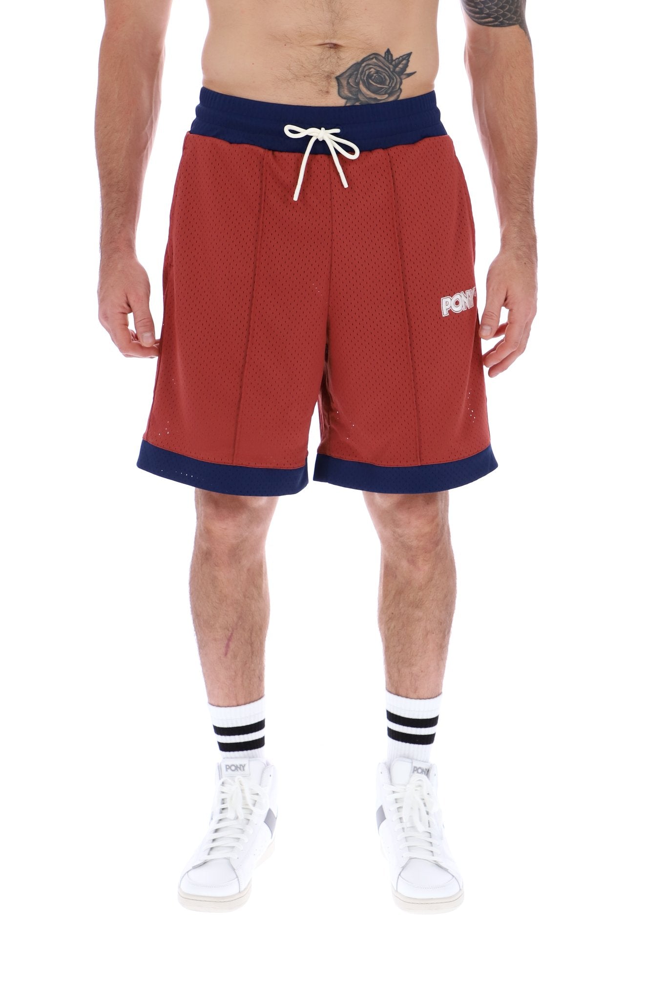 Jose Nylon Colour Block Shorts